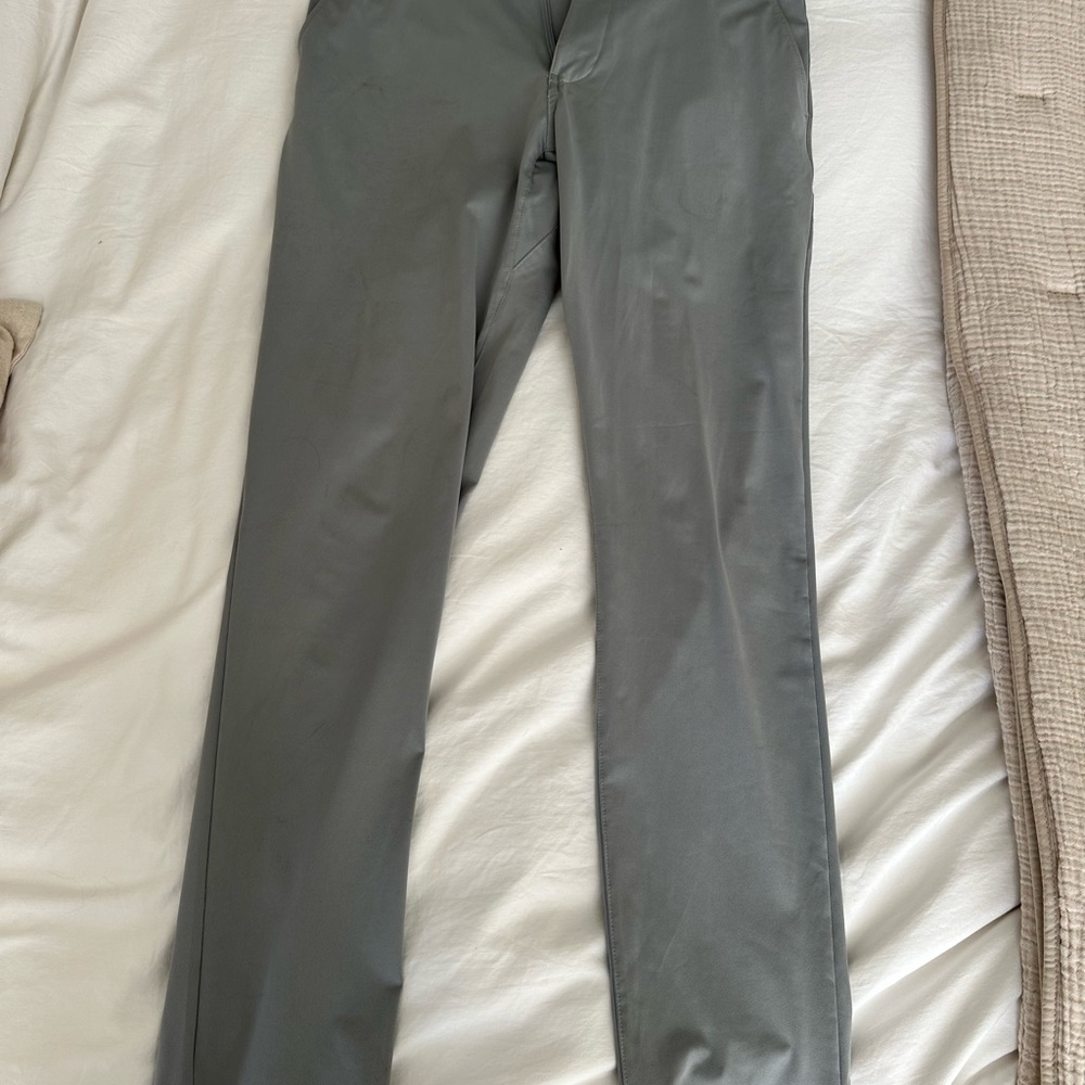 Rhone Commuter Slim Pants Gray Mens 31/32